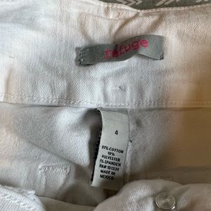 Refuge White Jeans